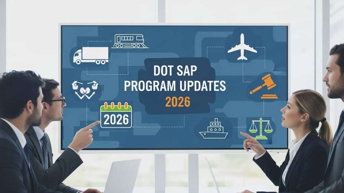 DOT Substance abuse Program updates 2026