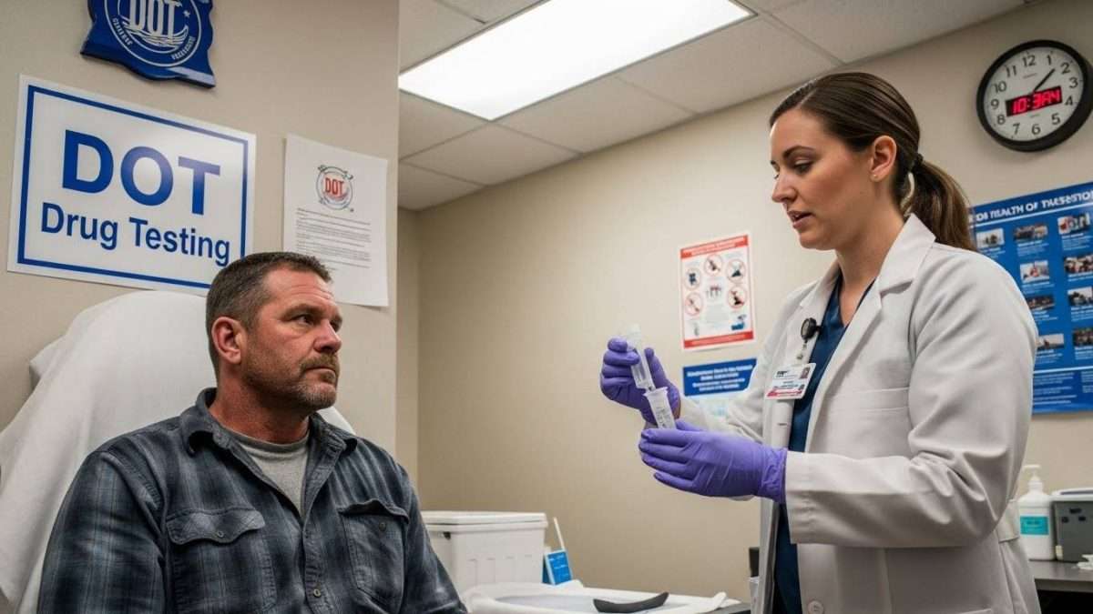 DOT drug test for cdl driver